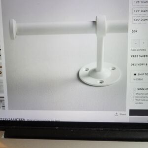 PB Teen Curtain Rod 48-88 inches